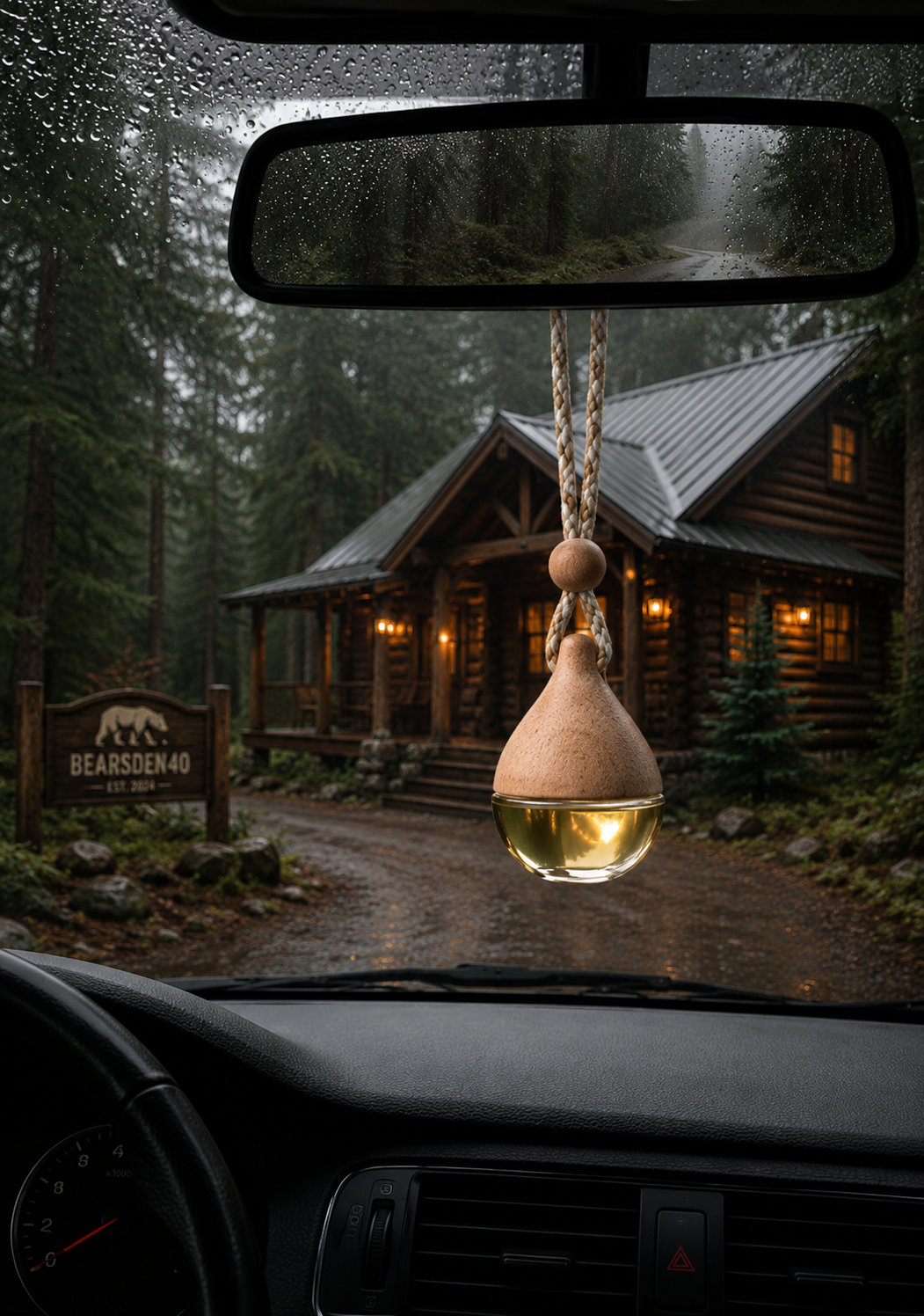 Cozy Cabin Car Diffuser