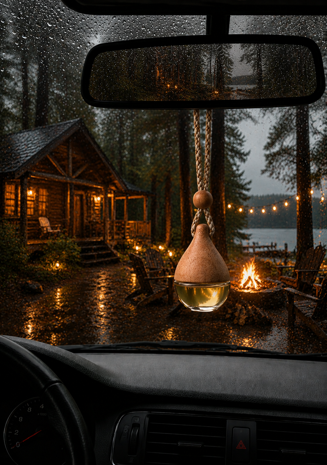 Fireside Honey Car Diffuser