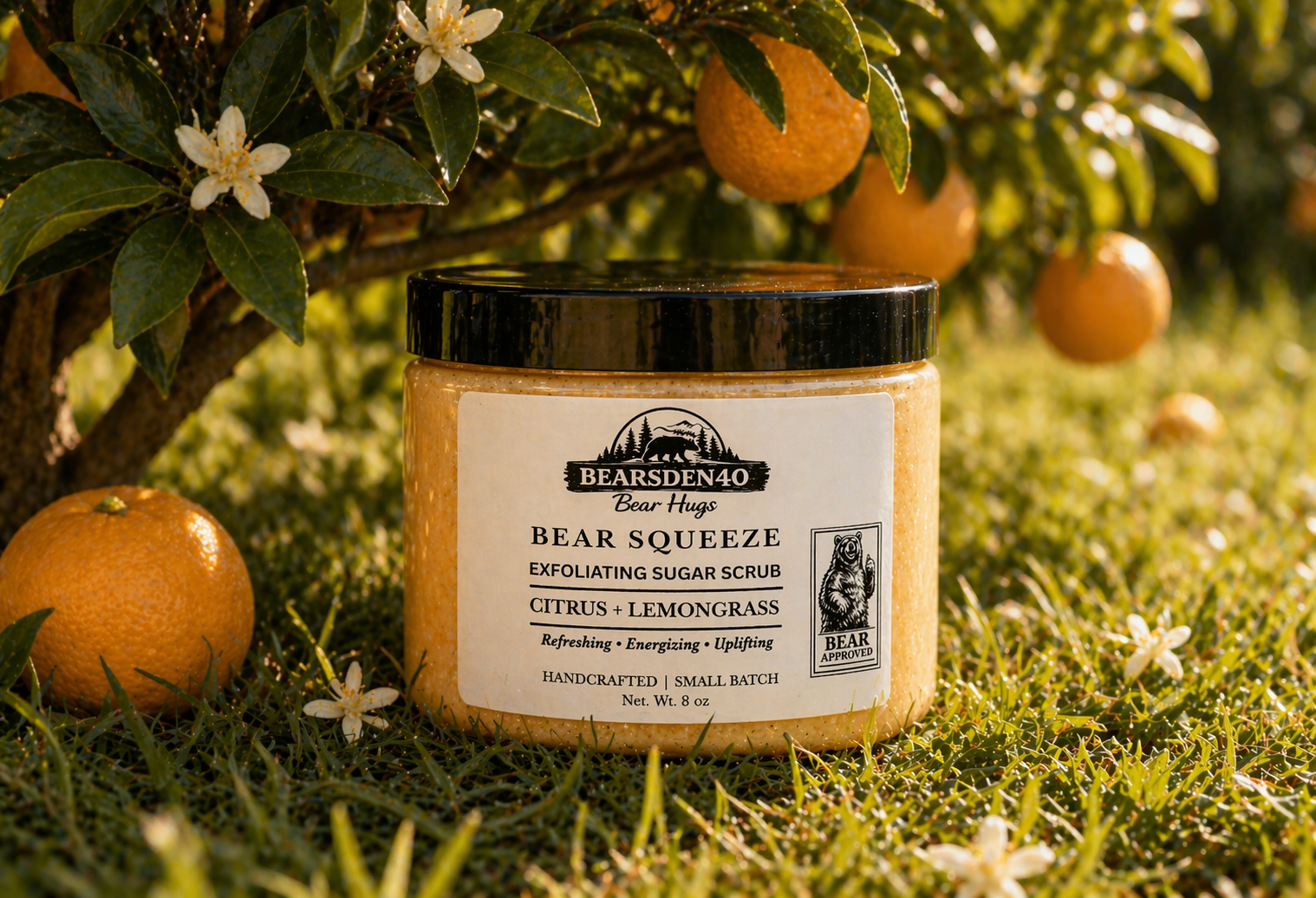 Bear Squeeze Exfoliating Sugar Scrub