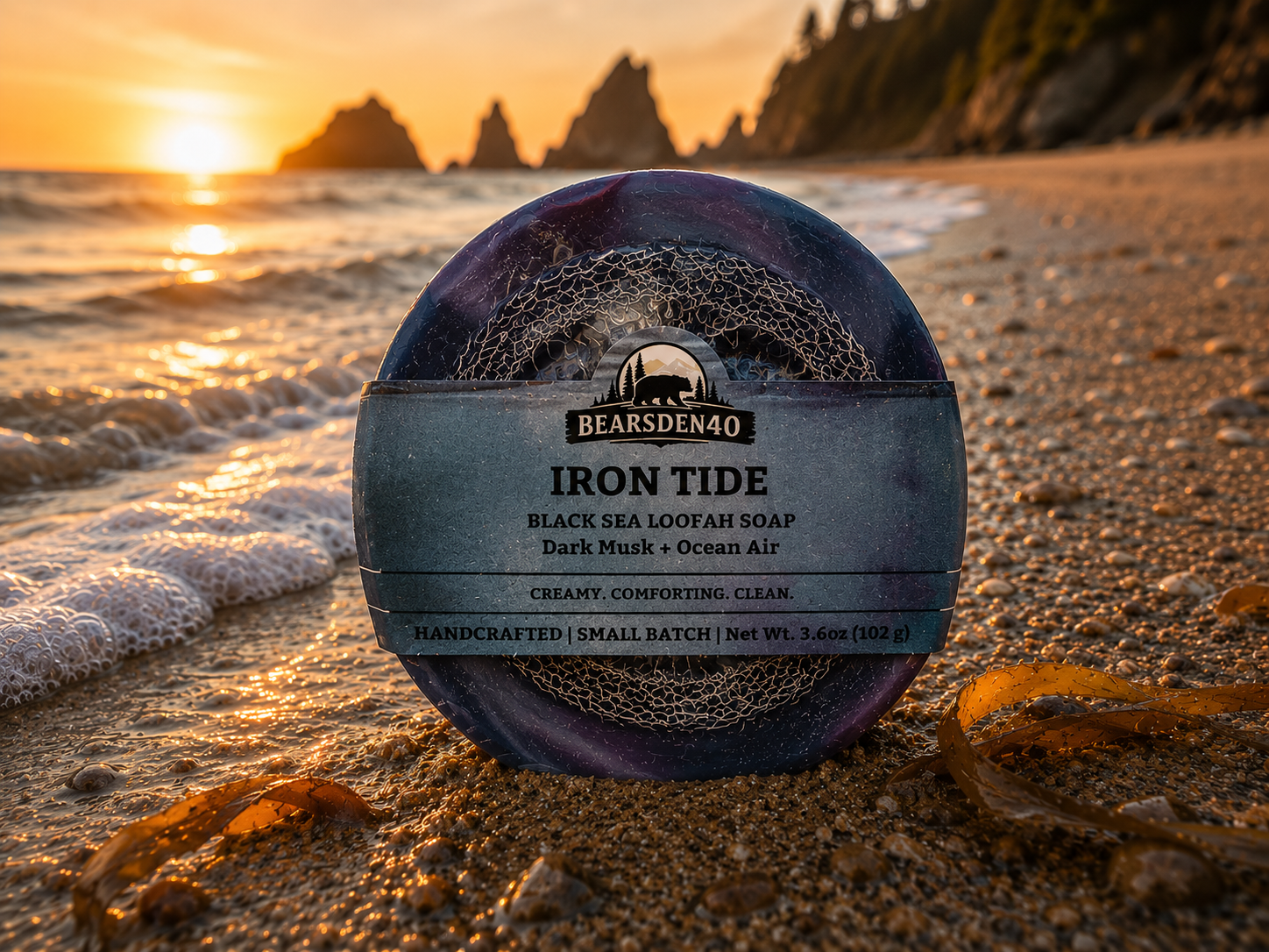 Iron Tide Loofah Soap