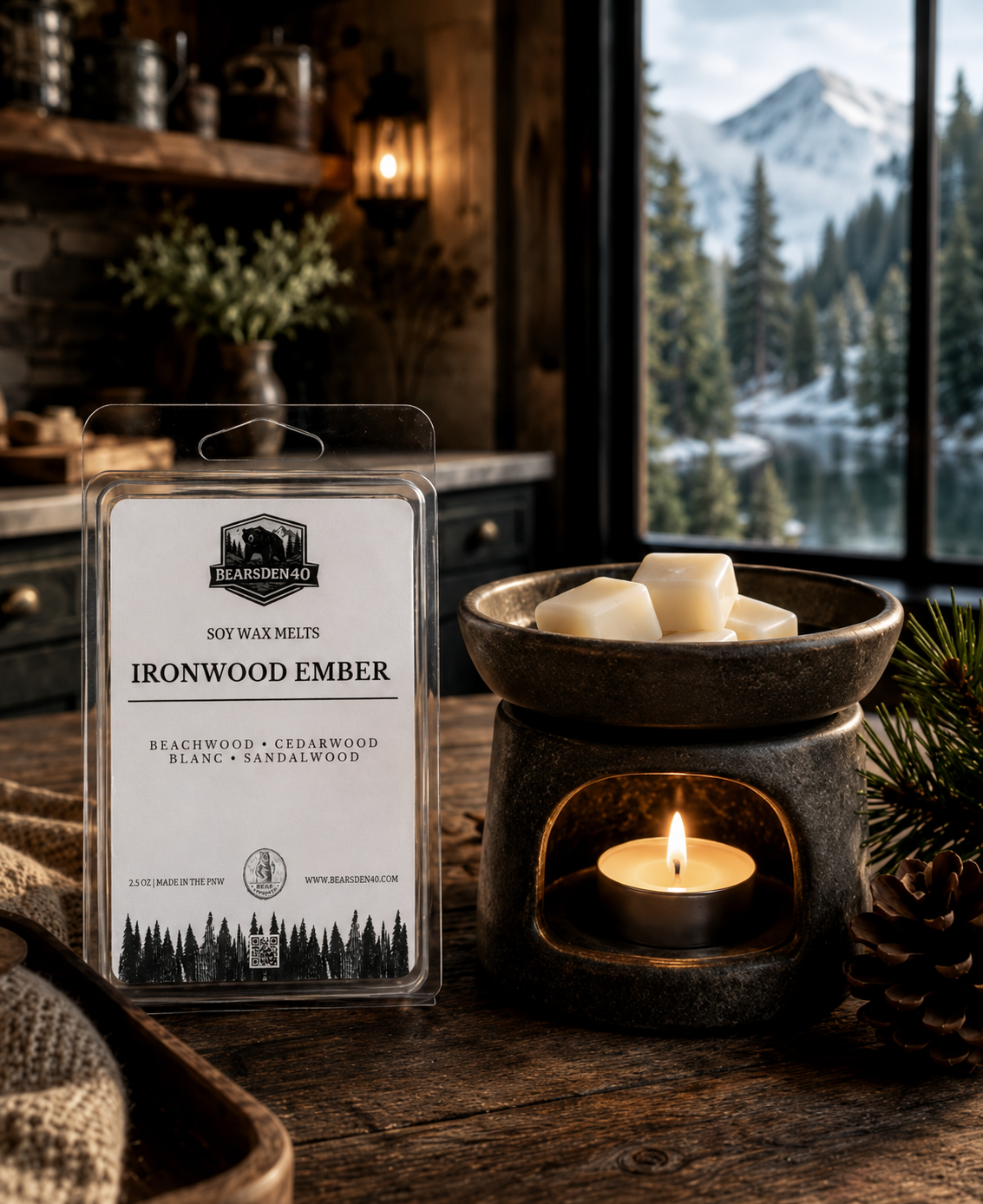 Ironwood Ember Wax Melt