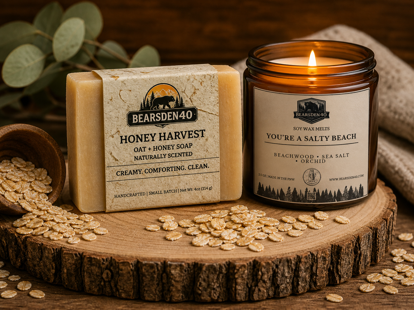 Harvest Oat + Honey Soap