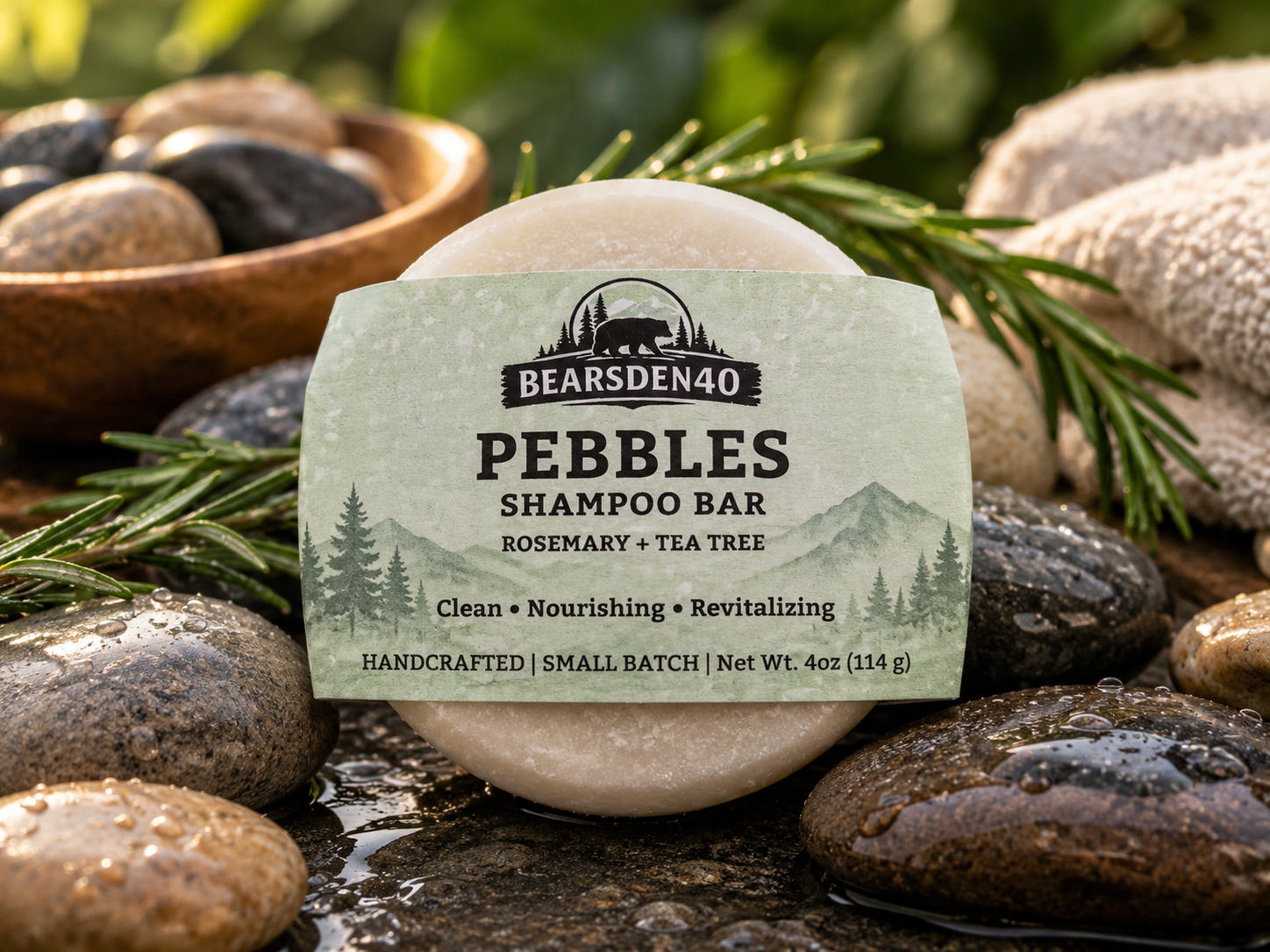 Pebbles Shampoo Bar