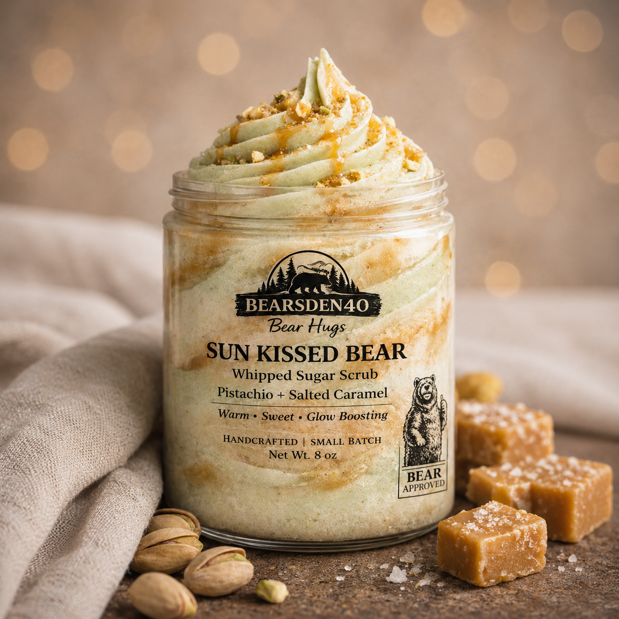 Sun Kissed Bear Whipped Sugar Scrub